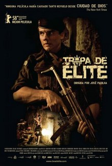 cartaz de Tropa de Elite