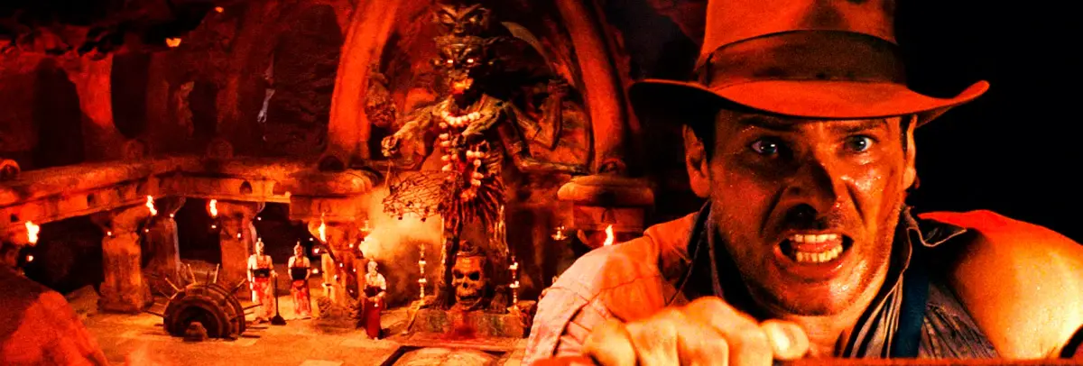 Indiana Jones e O Templo da Perdição (1984); Fonte: Divulgação/Lucasfilm